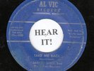 ROCKABILLY 45 Darrell Speck & The Rebel Rousers (Al Vic 500 - KY) How I Love You