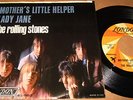 ROLLING STONES MOTHERS LITTLE HELPER WLP PROMO 45 DJ COPY w/ PICTURE SLEEVE EX