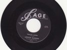 Lonnie Barron- Teenage Queen/Please Blue Heart-Rare 50's Rockabilly 45- Sage Lbl