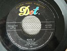RARE ROCKABILLY ROCKER 45 rpm TOM BLAIR on DOT lb ROCK IT 1959 Listen 2-SIDER