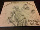 Metallica ...and justice for all Double LP vinyl record
