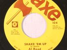 rare New Orleans Funk 45 AL REED shake 'em up AXE Listen