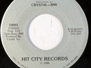 rare Modern Soul 45 CRYSTAL forever us HIT CITY Listen