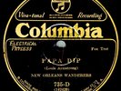 HOT JAZZ - NEW ORLEANS WANDERERS on 1926 Columbia 735-D - PAPA DIP / TOO TIGHT