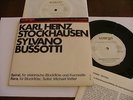 STOCKHAUSEN / BUSSOTTI Spiral / Rara VETTER 2x 7