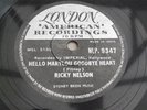 RICKY NELSON HELLO MARYLOU GOODBYE HEART 78 RPM RECORD