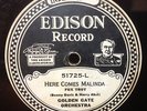 Edison Diamond Disc 51725, the Golden Gate Orchestra (California Ramblers)
