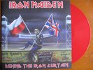 IRON MAIDEN - BEHIND THE IRON CURTAIN ( RED VINYL )