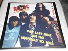 AC DC / 2 LP SET / TEST PRESSING / GATEFOLD COVER / BON SCOTT / 1980 / LTD OF 30
