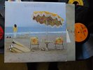 NEIL YOUNG on the beach 1974 ORIGINAL floral cover tan labels
