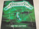 METALLICA 100% ORIGINAL LP France RARE GREEN COVER MISPRINT Ride The Lightning