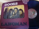 RARE ORIGINAL 1971 1st Press Lp album See thru cover THE DOORS L.A. Woman VG+