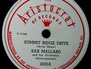 78RPM BLUES SAX MALLARD ARISTOCRAT 2002