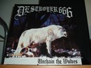 DESTROYER 666 LP Unchain The Wolves RARE 1st PR.1997 Merciless BLUE VINYL LTD350