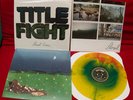 Title Fight FLORAL GREEN LP RARE /500 lockin out the wonder years transit