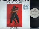 ASHFORD AND SIMPSON found a cure / stay free  RARE FRENCH PS DISCO 12