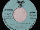 rare Soul Funk 45 BLACK EARTH PLUS on CALGAR Listen