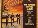 BEATLES Second Album German Export ODEON ZTOX 5558 RARE STEREO LP