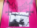 Mayhem Deathcrush Lp Posercorpse Frank 001 First Press Plus Dead Photo 627/1000