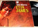 Etta James Tell Mama Original UK LP CHESS Rare CRL 4536 Black silver label 1st 