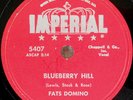 FATS DOMINO 78 Blueberry Hill / Honey Chile IMPERIAL Rec 5407