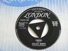 Chuck Berry Carol / Hey Pedro 45 UK London 1958 Silver Label Print