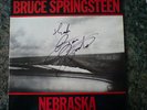 Bruce Springsteen Hand signed Nebraska LP