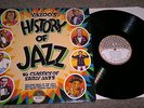 YAZOO'S HISTORY OF JAZZ RARE USA 16 TRACK VINYL LP PICTURE SLEEVE - VINYL MINT