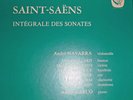 ANDRE NAVARRA - ANNIE D'ARCO .. / SAINT-SAENS sonatas / CALLIOPE 3 LP
