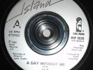 U2 A Day Without Me Silver Label JUKE BOX 7