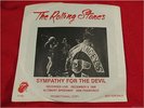 Rolling Stones vinyl single Sympathy for the Devil Live Altimont