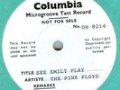 THE PINK FLOYD*SEE EMILY PLAY*SCARECROW*DEMO*HEAR BOTH