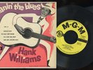 HANK WILLIAMS 1956 MGM EP X1217  Moanin' the Blues Vol. 3 YELLOW LABEL PS NM