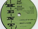 BILLY & CLYDE/SEPTEMBER JONES-KENT 6T'S 33rd ANNIVERSARY SPECIAL
