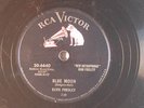 ELVIS PRESLEY  r&r 78 BLUE MOON / JUST BECAUSE   RCA VG