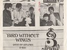 3's A CROWD--PICTURE SLEEVE + 45 on DUNHILL--(BIRD WITHOUT WINGS)--PS--PIC--SLV