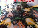 IRON MAIDEN:NO PRAYER FOR THE DYING,LP PICTURE DISC,1990,EMI,EX