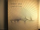 Herbert Brun-Compositions-Rare Original 1983 Avant Garde 3 LP Box Set W/Book-NM