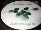 QUEEN FREDDIE MERCURY HOW CAN I GO ON. RARE UK 7