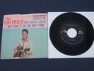 ELVIS PRESLEY 45 GOOD ROCKIN' TONIGHT / I DON'T CARE IF THE SUN  447-0602 GS DOS