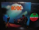 AC/DC Let There Be Rock Japan Orig.LP INSERT 1977