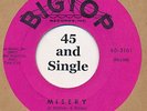 THE DYNAMICS 45 rpm (Listen) Misery / Northern Soul on Big Top Hear It