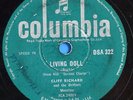 CLIFF RICHARD DRIFTERS - Living Doll *RARE 78* *South Africa* DSA322