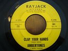 Ambertones Clap Your Hands - Cruise - RayJack 1001 - CA. Punk Garage Band 1965