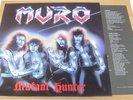 MURO: Mutant hunter LP Spain Power Metal Avispa Original 1st Press w/ Insert
