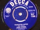 Robb Storme - Earth Angel / Transistor Sister (DECCA Records 1961)