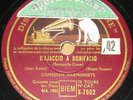 Comedian Harmonists. Il pleut sur la route + D'ajaccio à Bonifacio. HMV K 7602