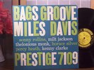MILES DAVIS LP BAGS GROOVE PRESTIGE MONO D/G w SONNY ROLLINS VG