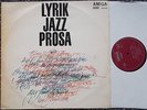 LYRIK JAZZ PROSA  DDR AMIGA LP: 1968 /MANFRED KRUG JAZZ OPTIMISTEN
