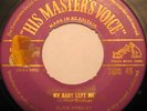 ELVIS PRESLEY My Baby Left Me / I Want You... UK HMV EXPORT 7MC 45 RARE